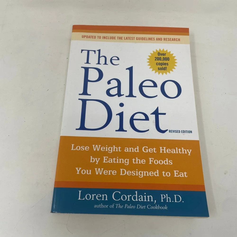The Paleo Diet Revised Edition and The Paleo Diet Cookbook Loren Cordain 2 Book